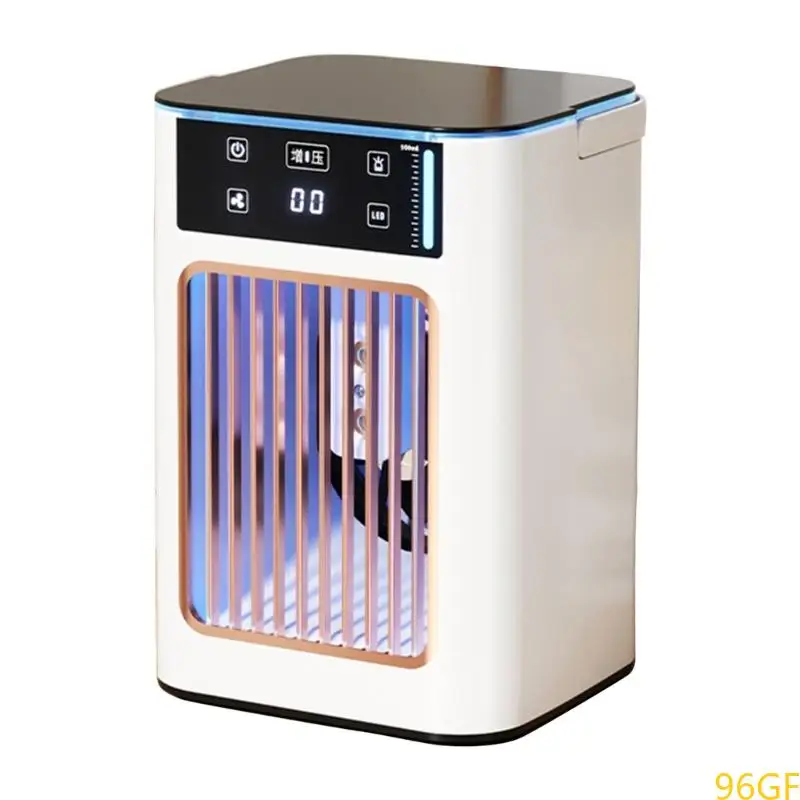 

96GF Портативный кондиционер вентилятор вентилятор USB Air Coolers с 900 мл резервуара для воды