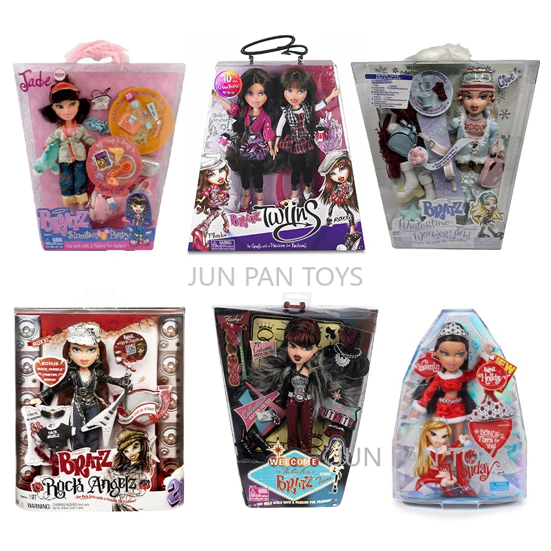 Bratz Holiday Yasmin Cloe Twinz Roxxi y Phoebe Bienvenido al fabuloso Tiana Jade Moda Muñeca coleccionable Figura Niña Niño Juguete 1 pieza