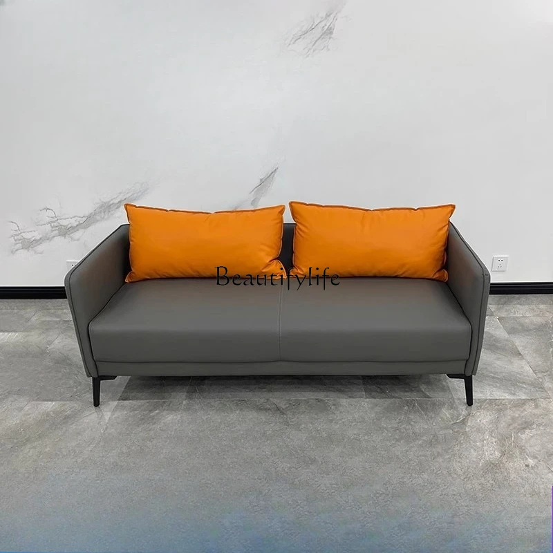 고급 이발소 대기용 소파 이미지