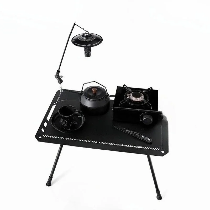 Aluminum alloy folding table, the second generation can be lifted