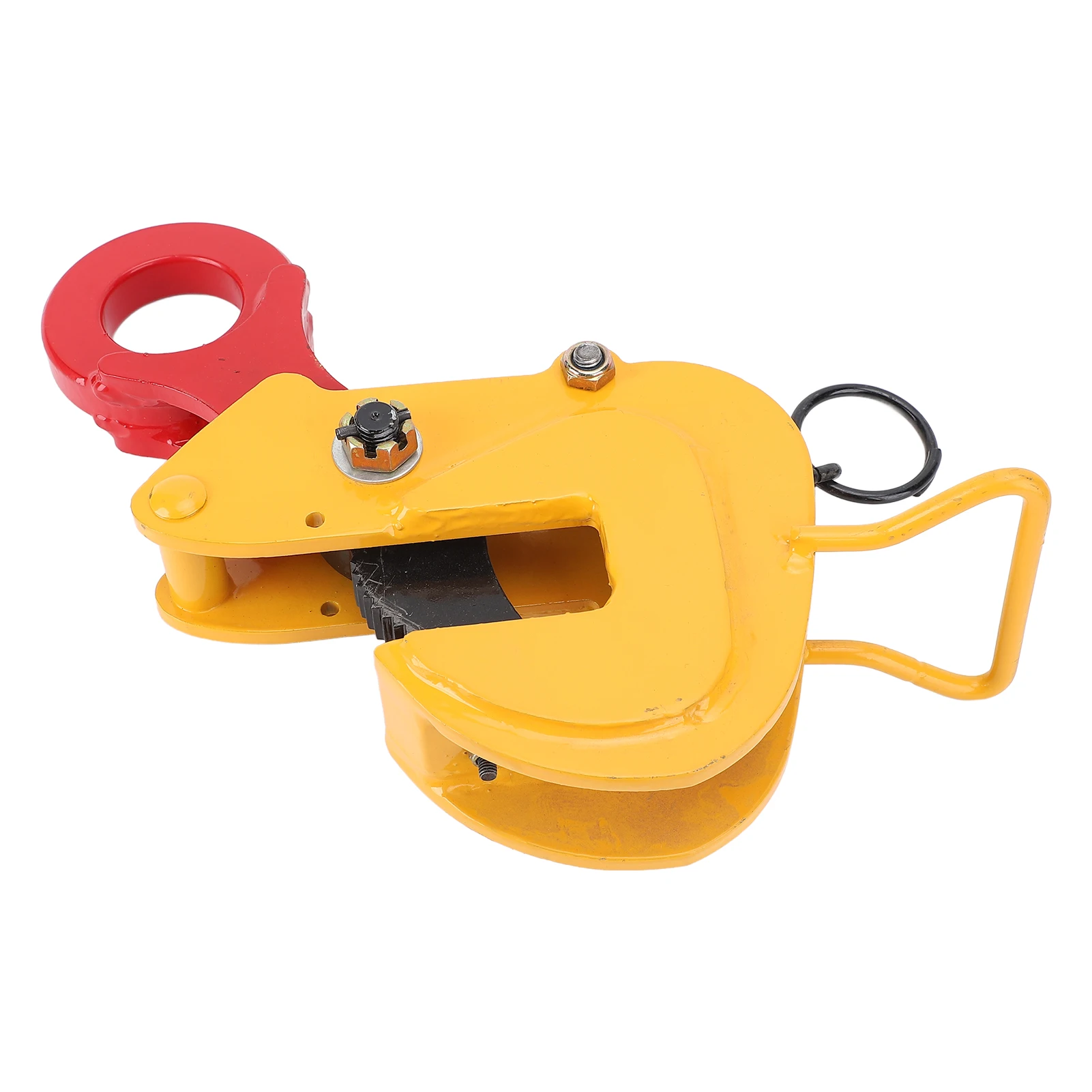 Sheet Metal Lifting Clamp Heavy Duty Low Carbon Steel Rugged Horizontal Plate Lifting Clamp 2 Ton Load Capacity for Machining