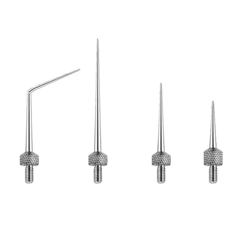 스레드 M 2.5mm 카바이드 팁 바늘, 다이얼 표시기용 뾰족한 끝 접점, 강철, 표시기 프로브 517A