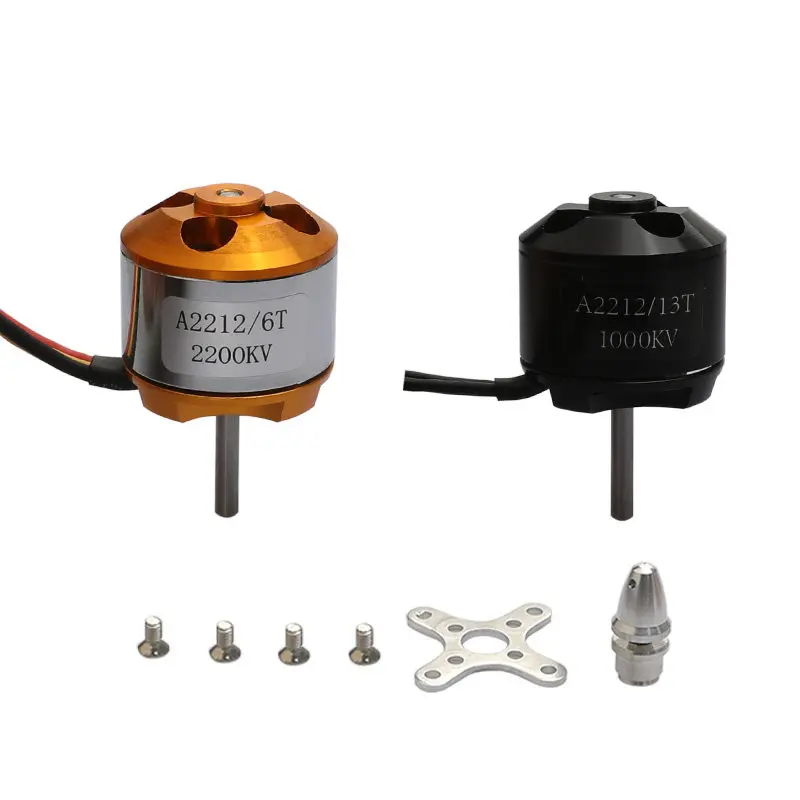 2212 brushless motor model aircraft kv930 1000 1400 2200 2450 fixed wing aircraft rear shaft
