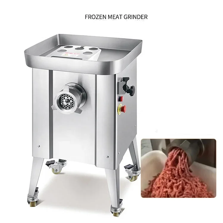 Commercial Automatic Meat Grinder & Mincer Machine Professional Beef Pork Chicken Fish Grinding Equipment