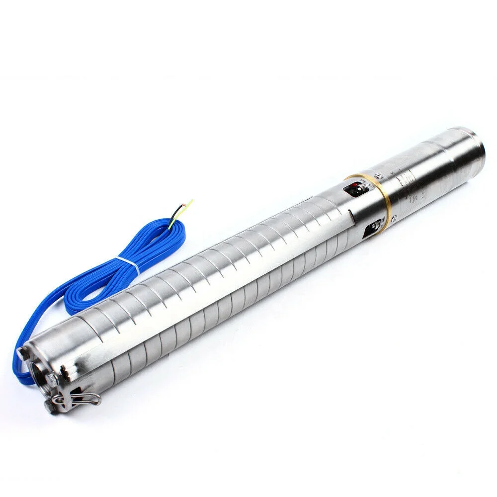 

1500W AC/DC Hybrid Stainless Steel Solar Water Pump 2HP Solar Powered Borehole Deep Well Water Pump Price