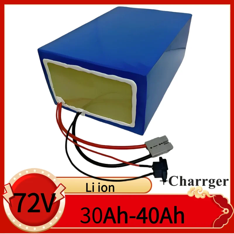 

Paquete de batería de72V 30Ah 40Ah iones de litio BMS de iones de litio para carrito de golf de monopatín de kart de 3500W 5000