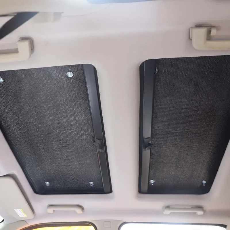Aluminum Foil Car Skylight Roof Sunscreen Heat Insulation Pad Car Accessories for Land Rover Freelander 2 2007-2015 5