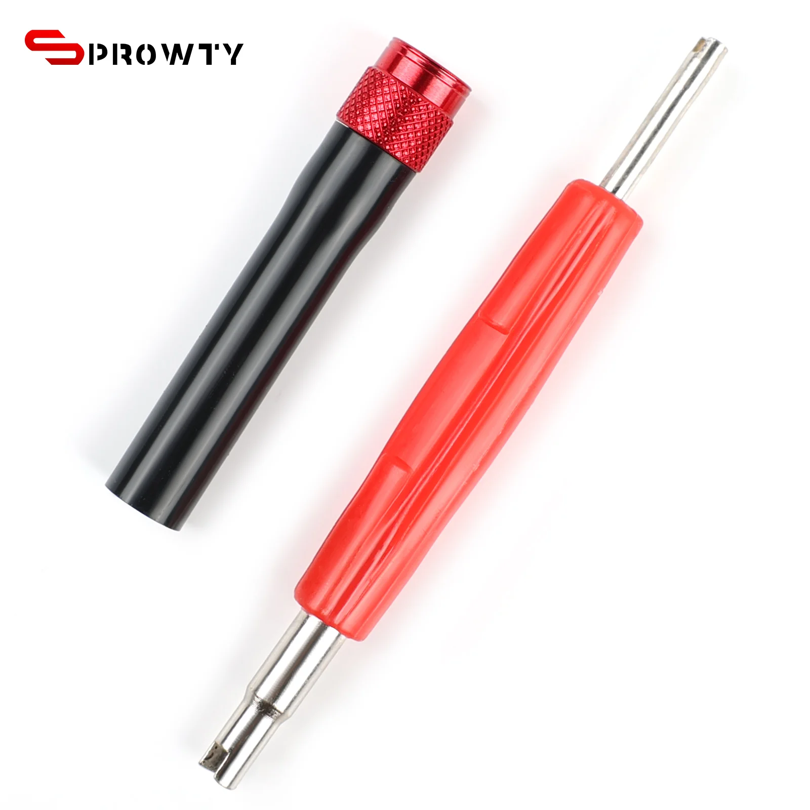 

SPROWTY Automotive Smoke Machine Leak Tester Adapters with Valve Removal Tool for EVAP Smoke Leak Tester