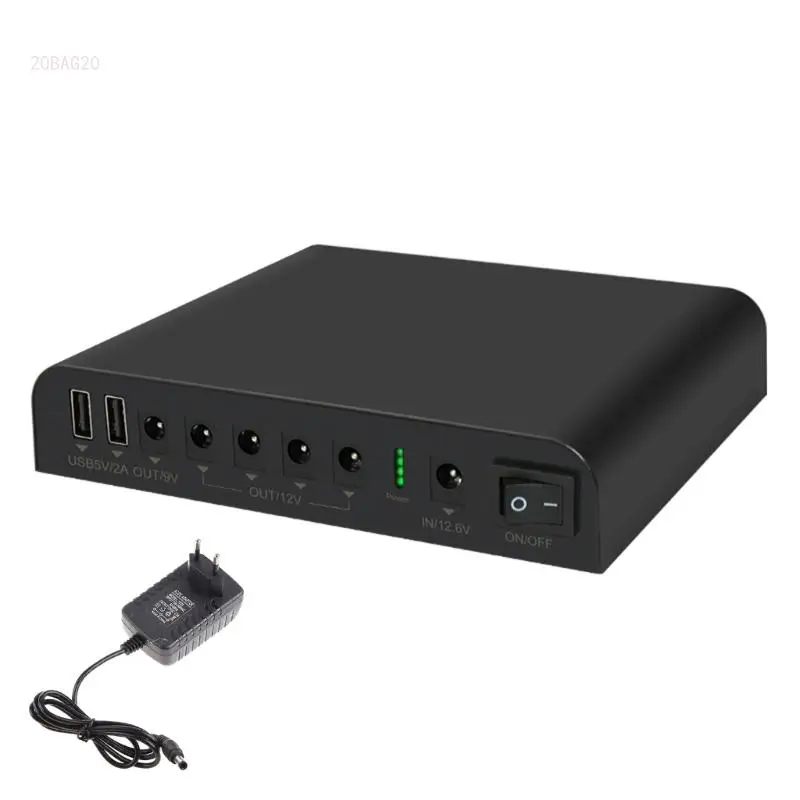 

UPS 12000mAh Battery Backup for Networking Devices with Extended Equipment Runtimes Stable Connectivities