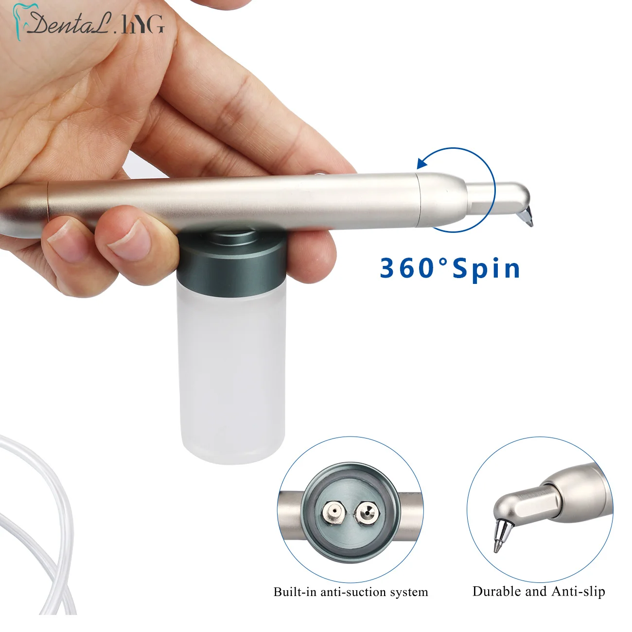 Aluminium Oxide Microblaster For Dentistry / Aluminium Oxide Air Abrasive Polisher Microblaster Sandblaster Rough Tooth Surface