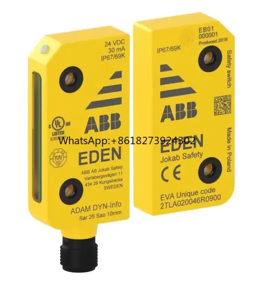 

Original Original ABB safety sensor Adam OSSD Info M12-8 contact 2TLA020051R5700 warmly for 1year