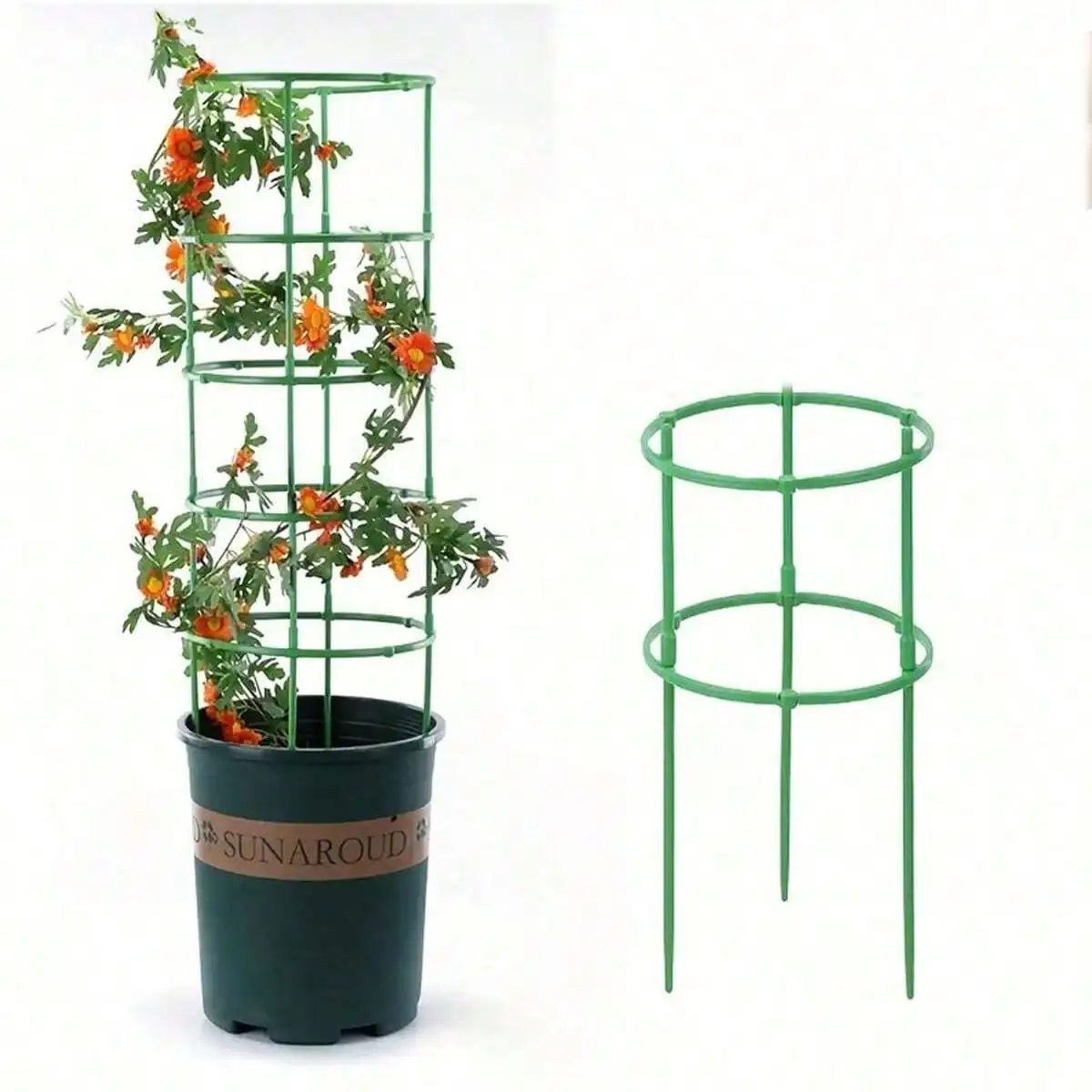 1 piece of plant climbing bracket that can be spliced, plant flower rack, balcony branch climbing vine rack