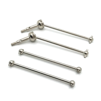 Metal Upgrade RC Car Parts  Front And Rear Dog Bone CVD Fit For WLtoys 124016-17-18 124019 144010-01 02 RC Car Accessories