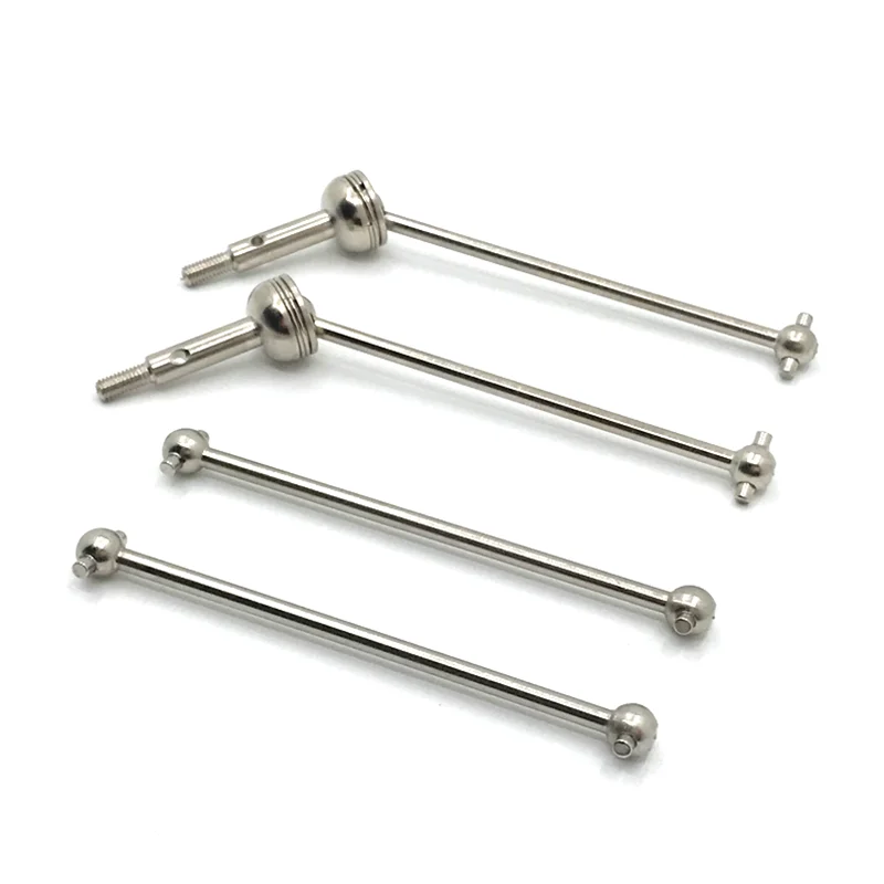 Metal Upgrade RC Car Parts  Front And Rear Dog Bone CVD Fit For WLtoys 124016-17-18 124019 144010-01 02 RC Car Accessories