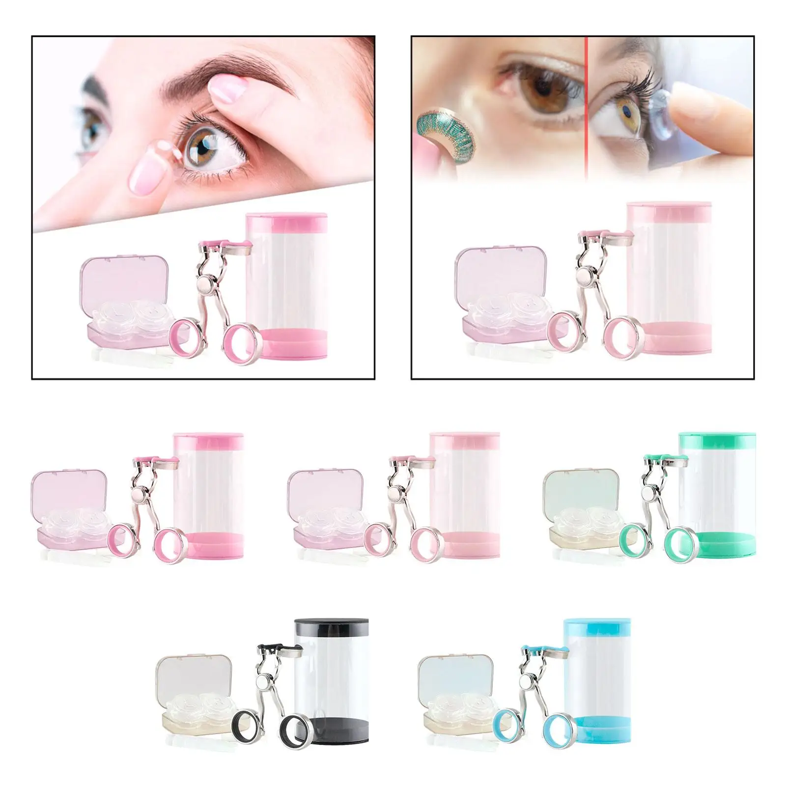 Eyelid Opener Portable Outdoor Activity Contact Lens Insertion And Remover Tool for Halloween Valentine's Day Birthday Anniversa