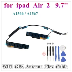 1Pcs WiFi Bluetooth Wireless Signal Antenna Connection Flex Cable for iPad Air 2 9.7 Inch A1566 A1567 Replacement Parts