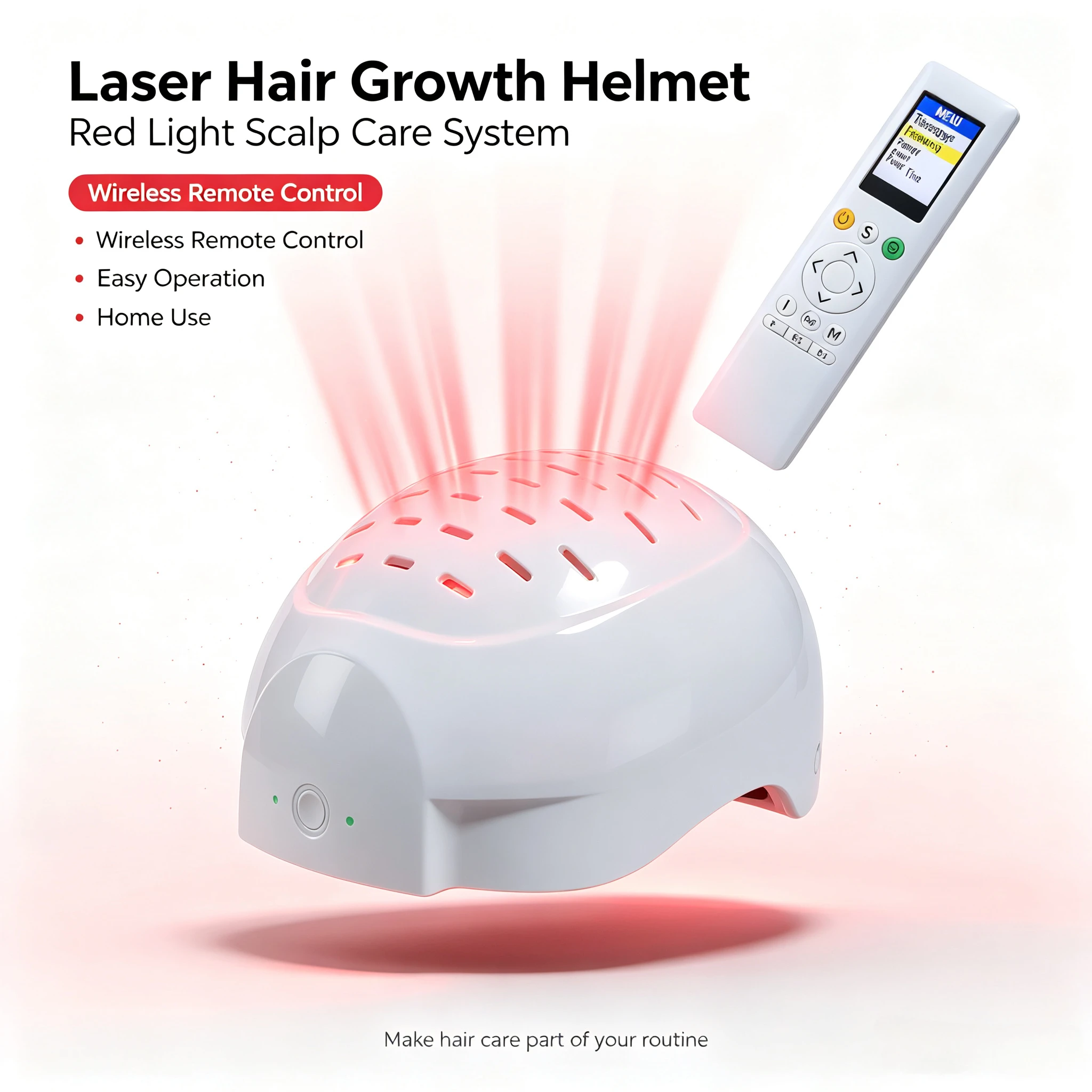 2026 New 90 Laser + 210 LED Cap for Hair Regrowth, Thinning Hair and Postpartum Shedding at Home
