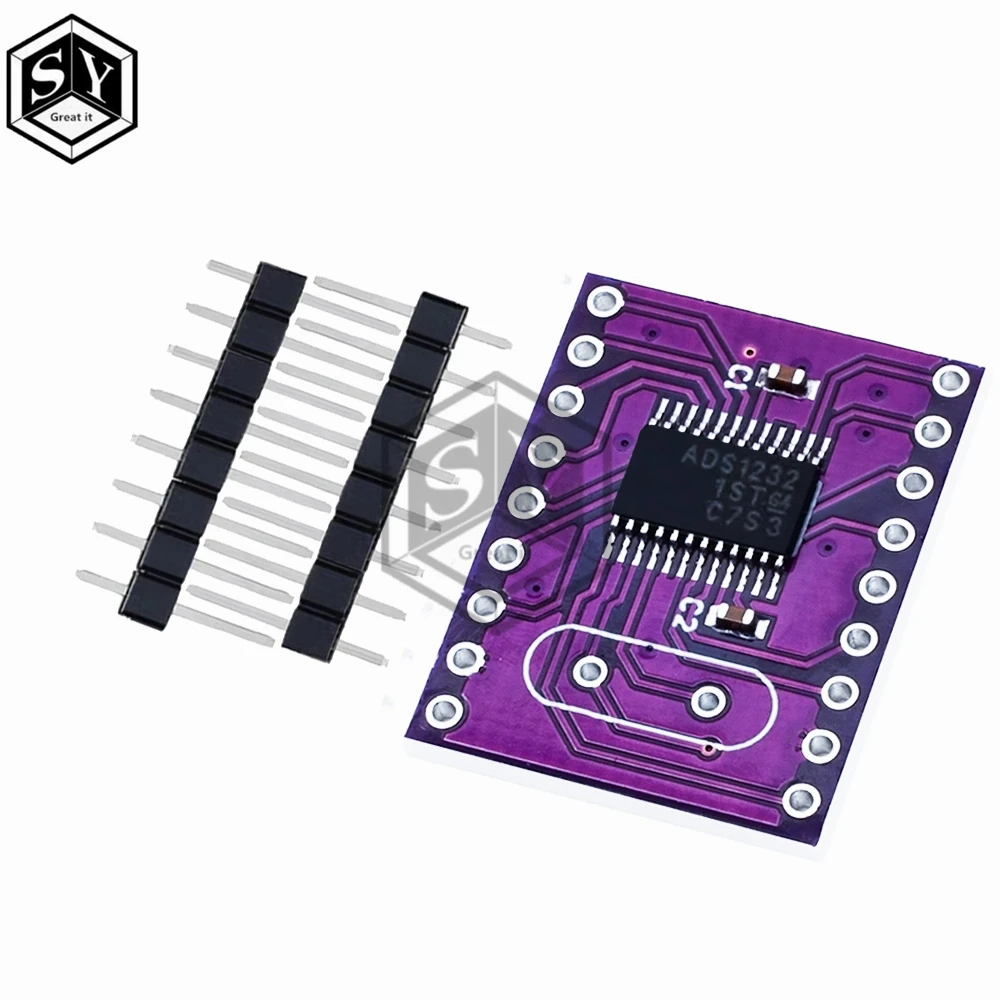 CJMCU-1232 ADS1232 24-bit Ultra Low Noise Analog to Digital Converter ADS1232IPWR For Arduino STM