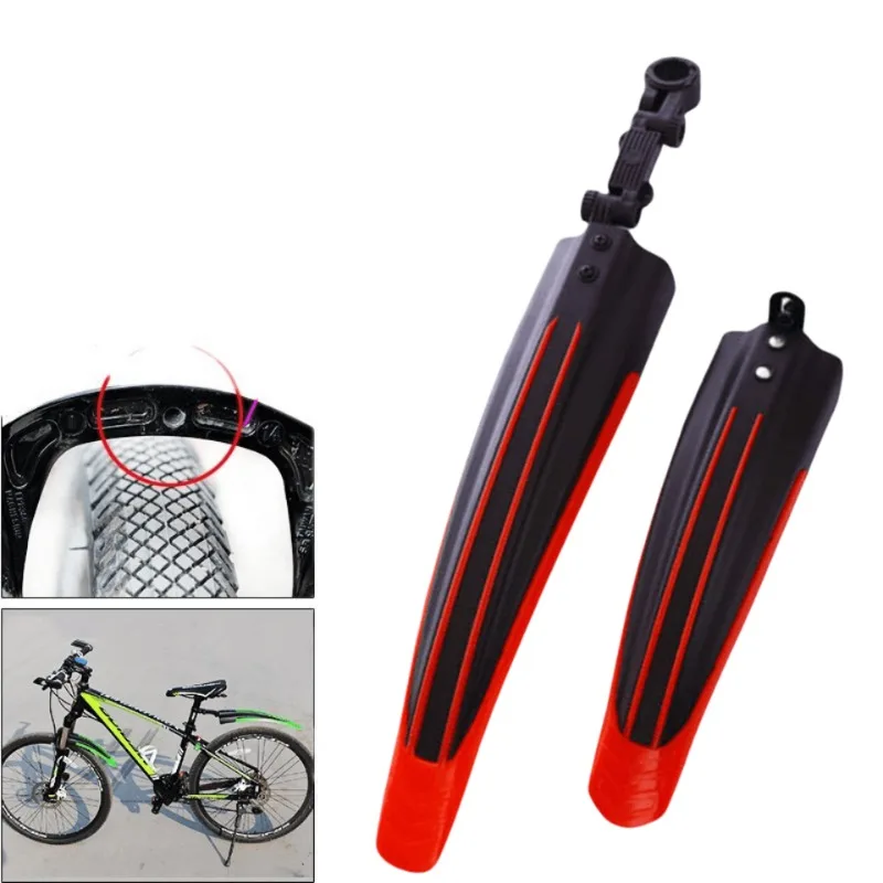 

Bicycle Fenders Mountain MTB Bike Mudguard Front Rear Bike Tool Cycling 2pcs Bike Fender Wings Mud Guard Accessories