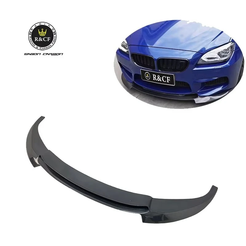 

Vor Style Carbon Fiber Front Lip Bumper Spoiler Splitter for BMW F06 F12 F13 M6