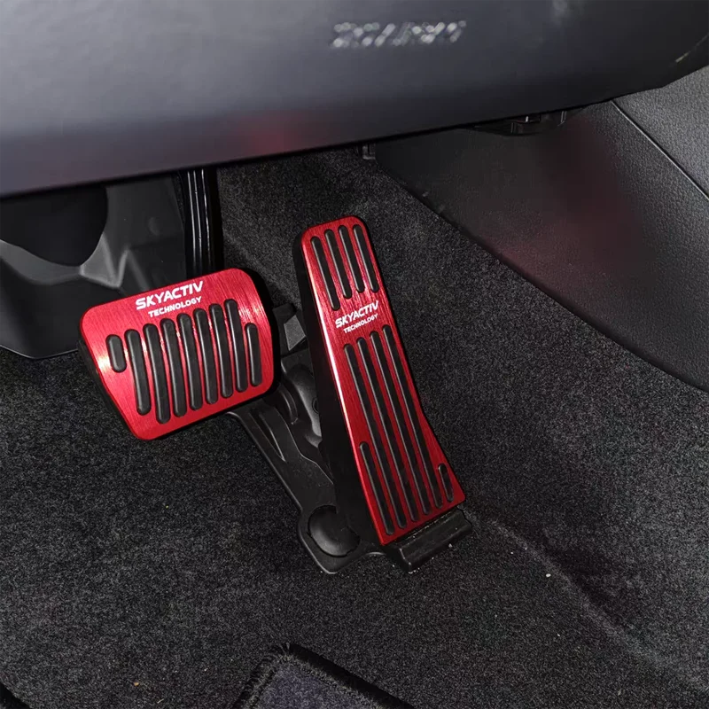 

For Mazda CX-60 CX60 CX 60 2022 2023 2024 Accessories Car Accelerator Pedal Brake Cover Foot Pad Anti Skid Auto Styling