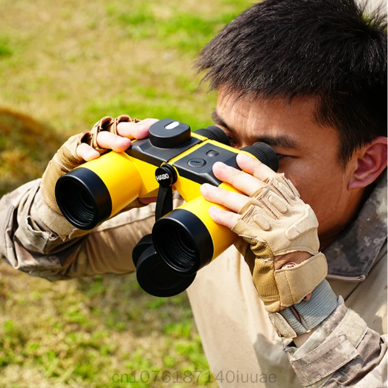 High End Telescope 10x50 Multi-color Compass Ranging Outdoor Navigation and Bird Watching Professional Grade Telescope