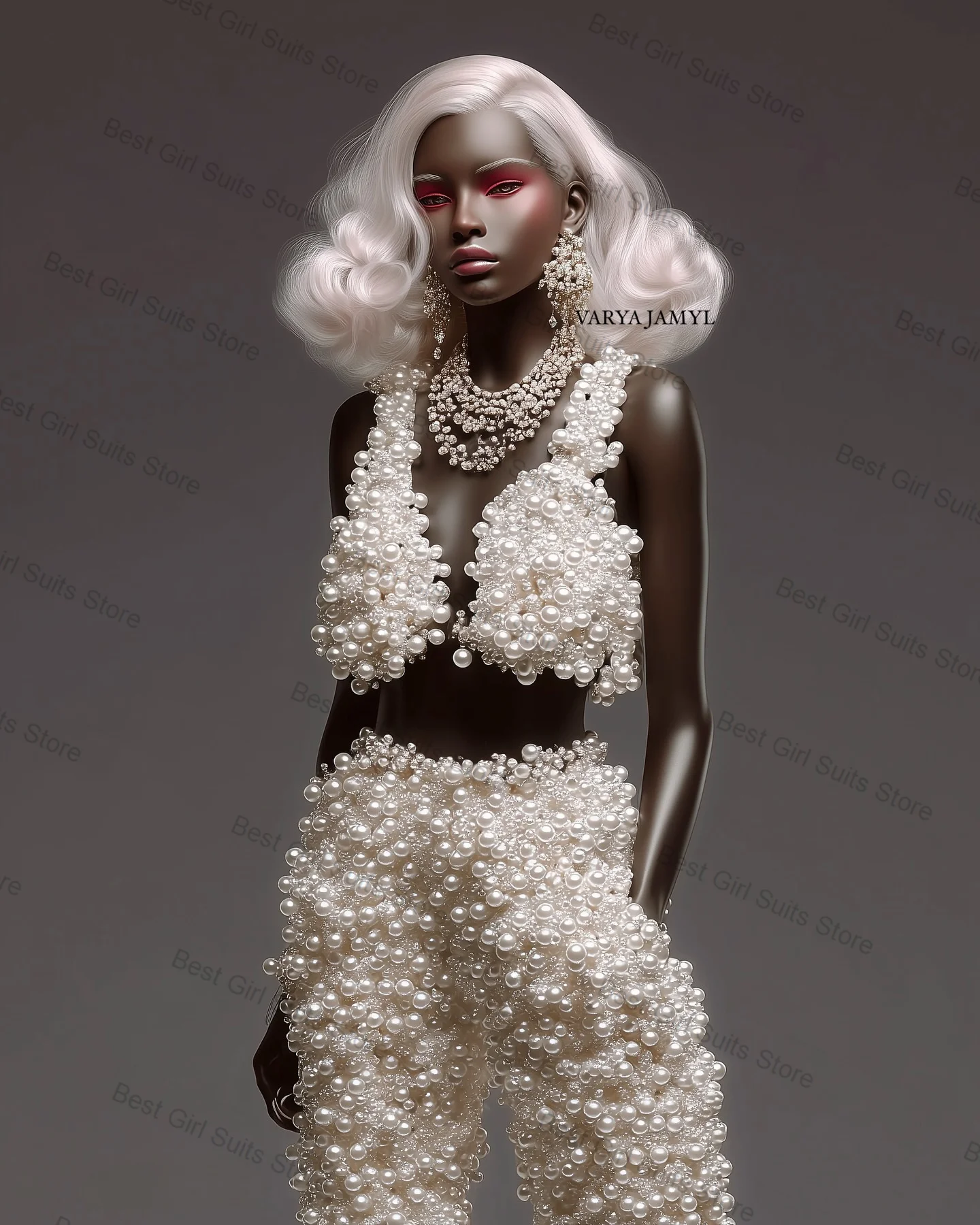 

White Women Suit 1 Pcs Blazer Formal Office Jacket Customized Wedding Tuxedos Cotton Single Button Coat