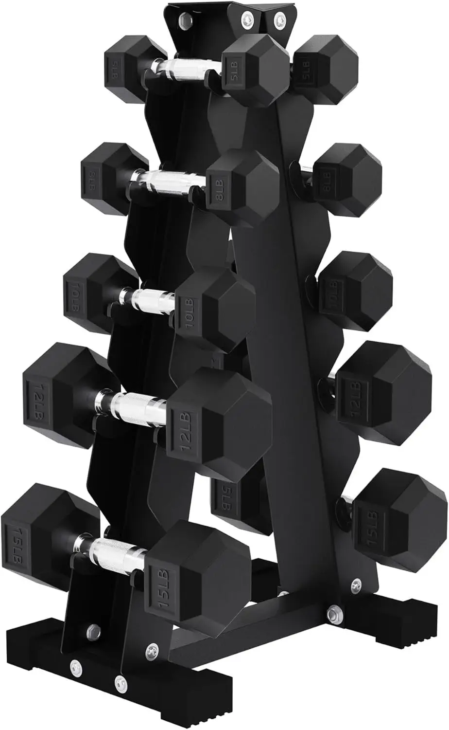 

Premium Rubber EncasedDumbbell Sets 46LBS Set 60LBS Set 100LBS Set