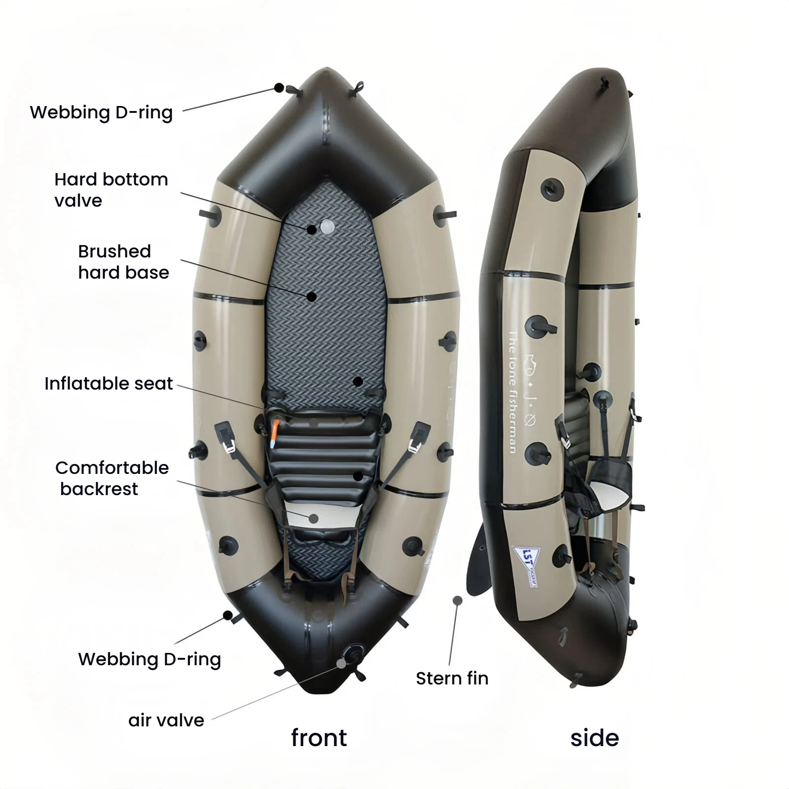Caiaque de Mochila Inflável In - Kayak Inflatable 2 Person avaliação e preço