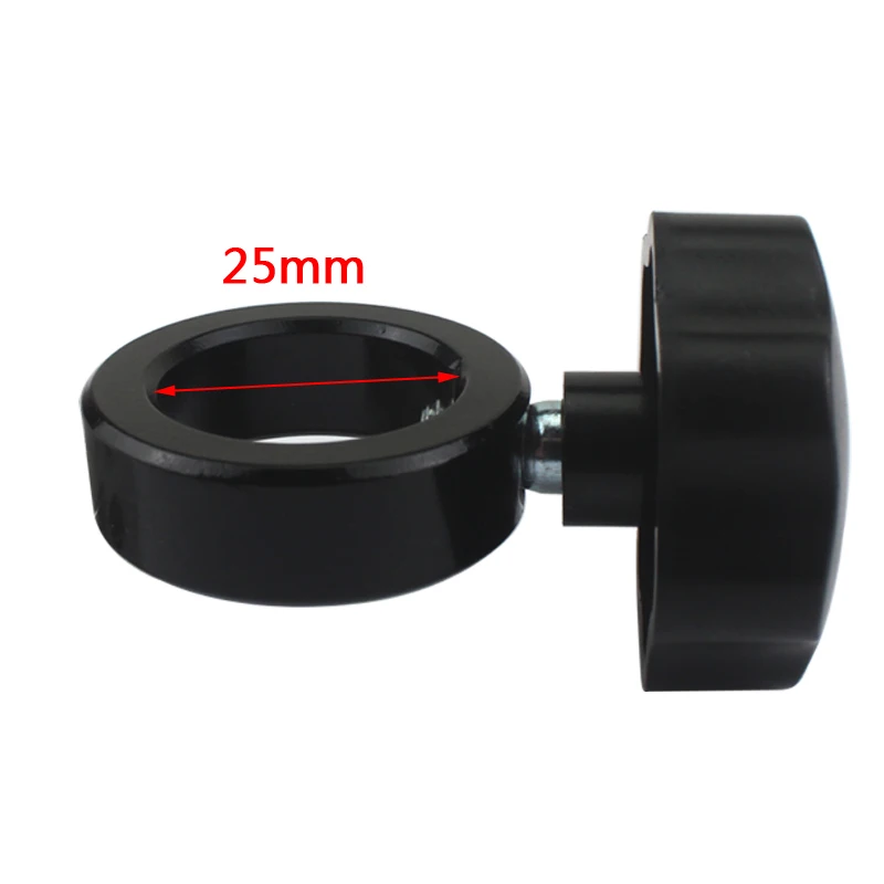Microscopio estéreo industrial de 32mm/25mm, soporte de anillo de posición fija, adaptador de barra de Pilar de columna de Metal con piezas de Microscopio de tornillo