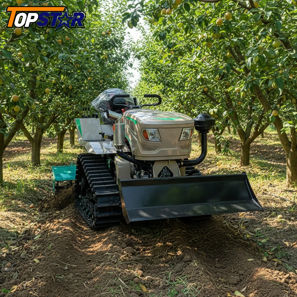 

Customized 30HP Crawler Tractor with Backhoe Mini Tractor for Digging Trenches Farm Maintenance Work with Excavator for Sale