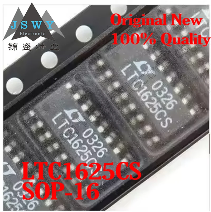 

(1/5PCS) LTC1625CS SOP-16 Synchronous Step-Down Switching Regulator Controller 100% Original Stock Fast Delivery Brand New