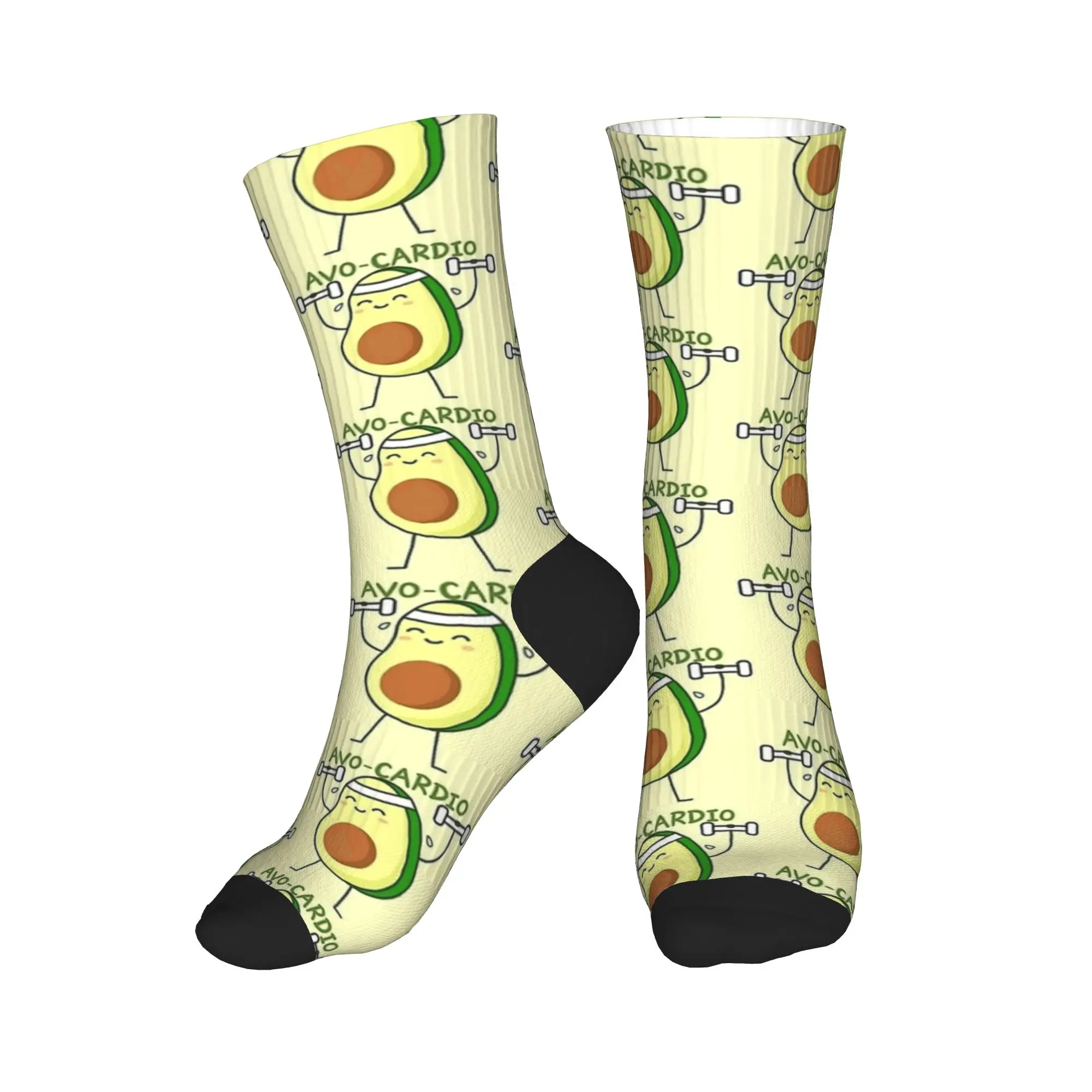 Avo-cardio pun الأفوكادو يرفع الأوزان جوارب الجوارب الكورية الرجال تنفس الجوارب الخريف تشغيل الرياضة تصميم مكافحة الجوارب هدية