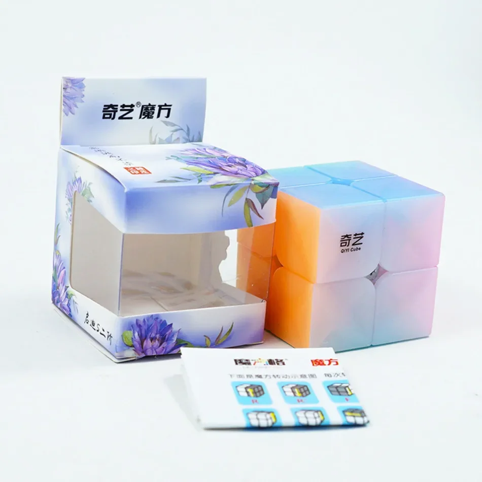 QiYi-Cube magique en forme de Dakota ide pour enfant, jouet de vitesse, puzzle, cadeau, 2x2, 3x3, 4x4, 5x5