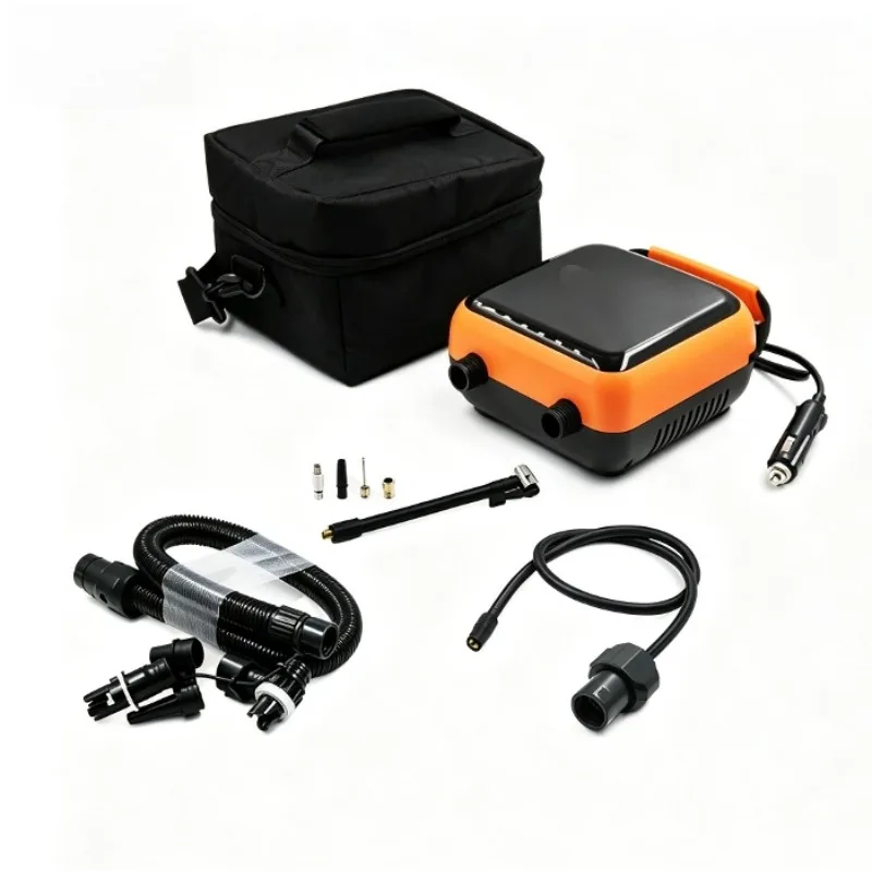12V SUP Electric High Pressure Air Pump Car Tyre Inflator For Paddle Board Dinghy Camping Tent Portable Shut-off High Quality