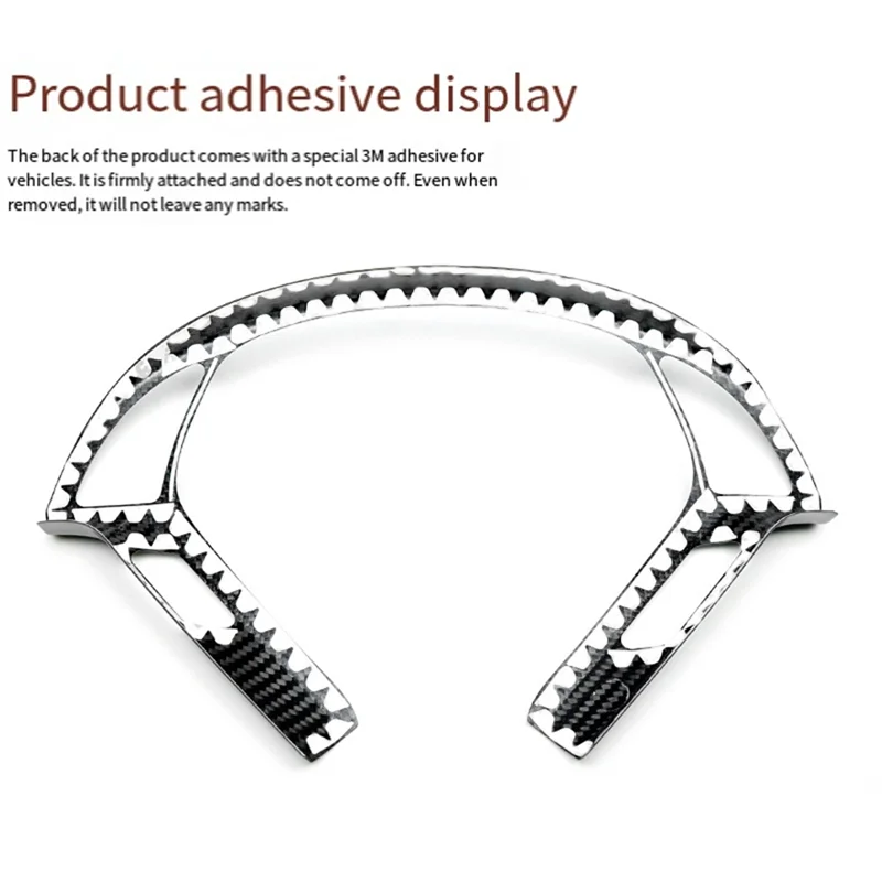 Penutup Panel Roda Kemudi Penutup Panel Roda Kemudi Trim Penutup Panel Roda Kemudi untuk Infiniti-AD39