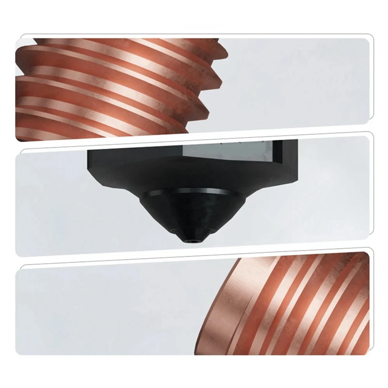 For Silicon Carbide V6 Nozzle Temperature Resistance 550℃ Nozzles Suitable Every Material for Vzbot Prusa [No.3 Elnic]