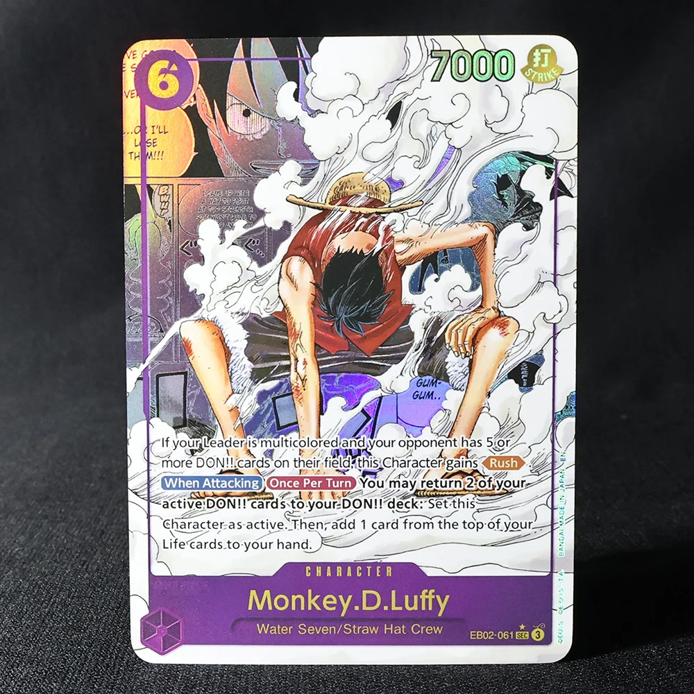one piece awakening of the new era rare cards One Piece Trading Card Game Awakening of the New Era Secret Rare Monkey.D.Luffy OP05-119