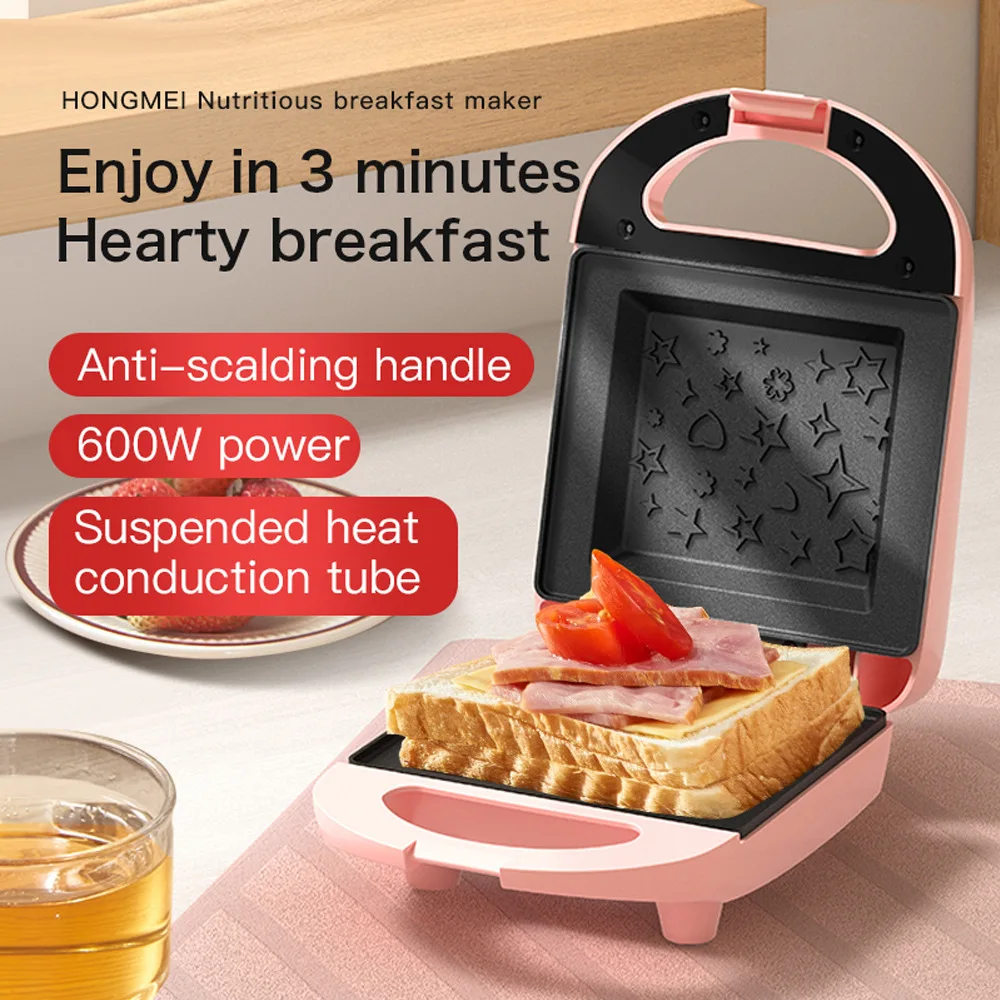

Multi-function Sandwich Maker Bread Maker Home Breakfast Maker Sandwich Electric Baking Pan Toaster Press Toaster