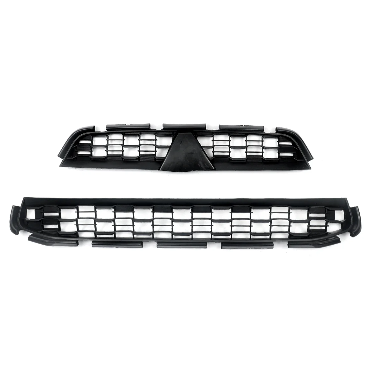 

For 2013-2015 Outlander Sport ASX RVR Front Bumper Upper Grill Lower Mesh Grille