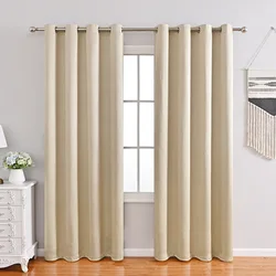 (40) Customized Prague Blackout Window Screens for Bedroom and Living Room Sunscreen Curtains