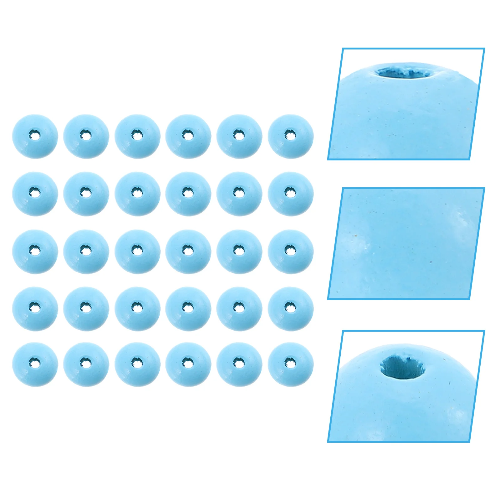 

100Pcs Water Drop Shaped Wooden Beads DIY Jewelry Loose Beads Crafts Bracelets Necklaces Accessories DIY Jewelry Making Material