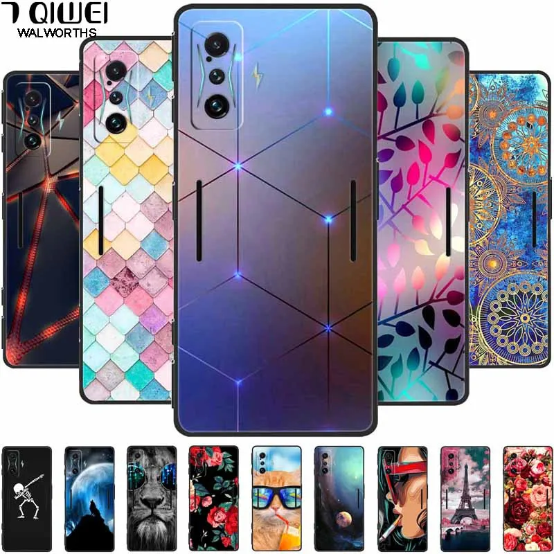 Phone Silicone Case For Xiaomi Poco F4 GT 5G Cover TPU Soft Shockproof Funda Coque for Poco F4 GT Case Cute Cartoon Shell Bag