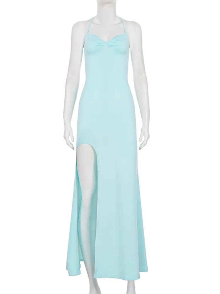 الصيف التستر ملابس السباحة النسائية السباغيتي حزام الجلباب ثوب السباحة 2026 جديد بلون عطلة الشاطئ فساتين ماكسي التستر