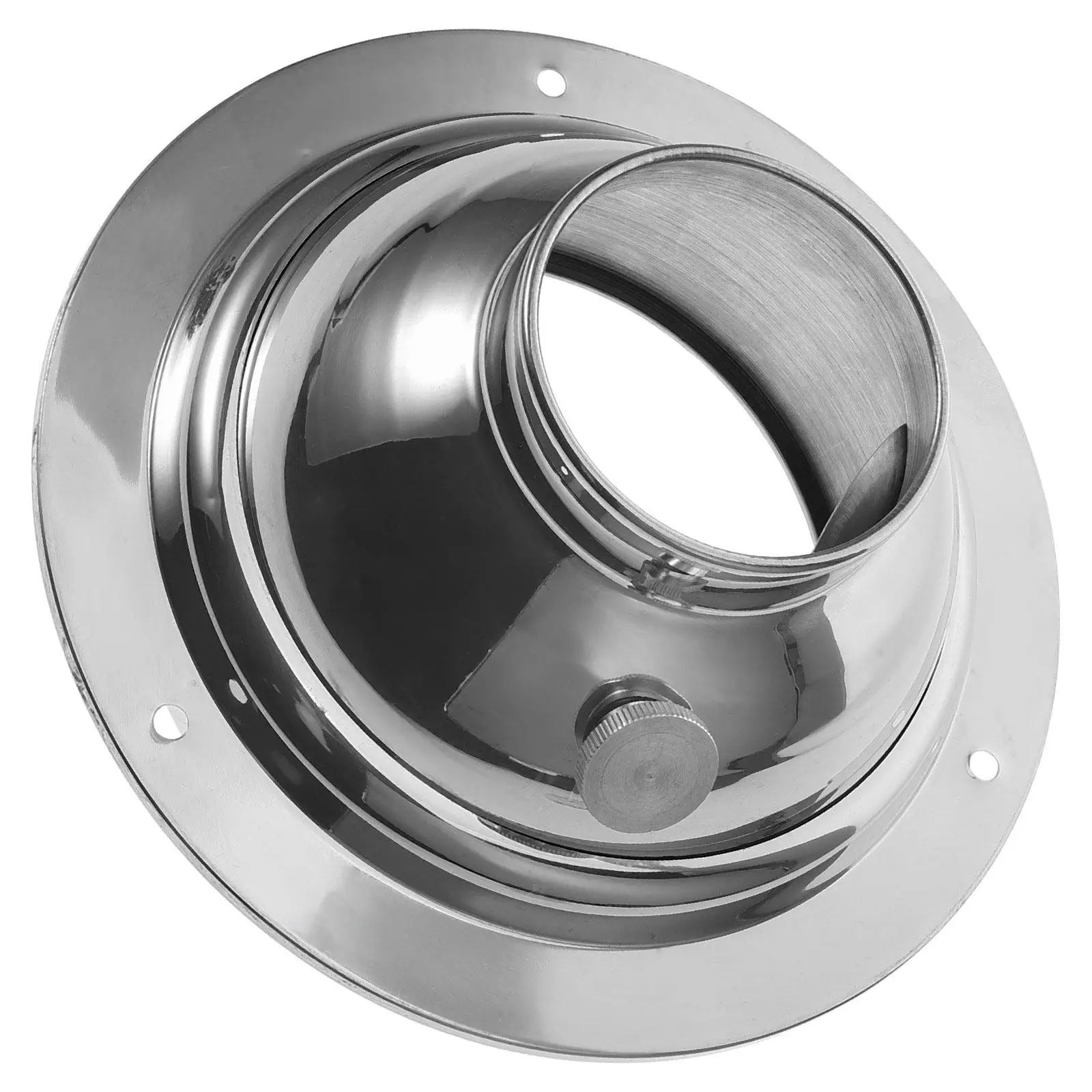 

Регулируемая круглая вентиляционная решетка из нержавеющей стали для кухни и ванной комнаты, настенная, для вытяжки и отвода воздуха