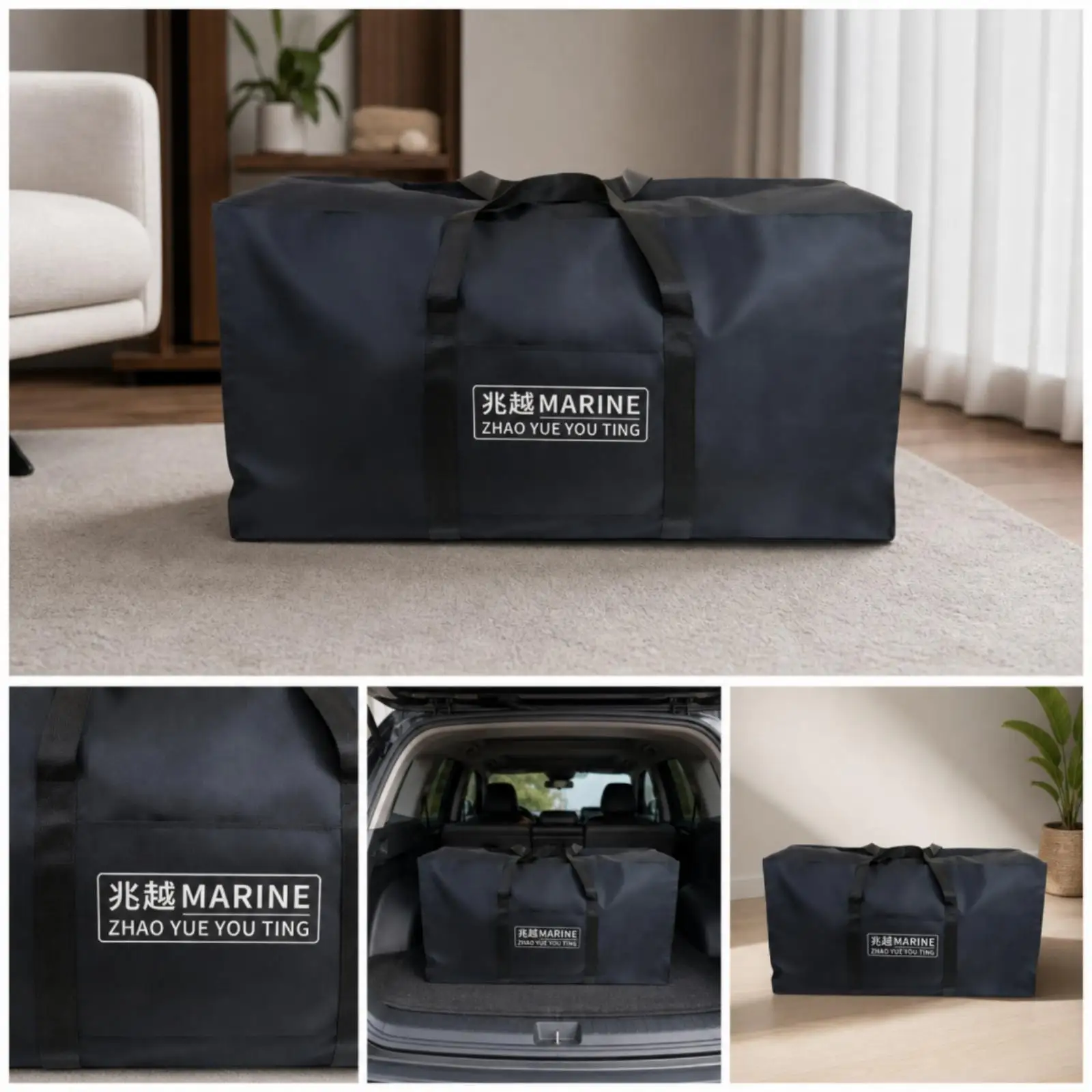 Zippered Surfboard Storage Container Soft Sided Paddle Board Duffel Bag for Kayak Boat Storage Solutions