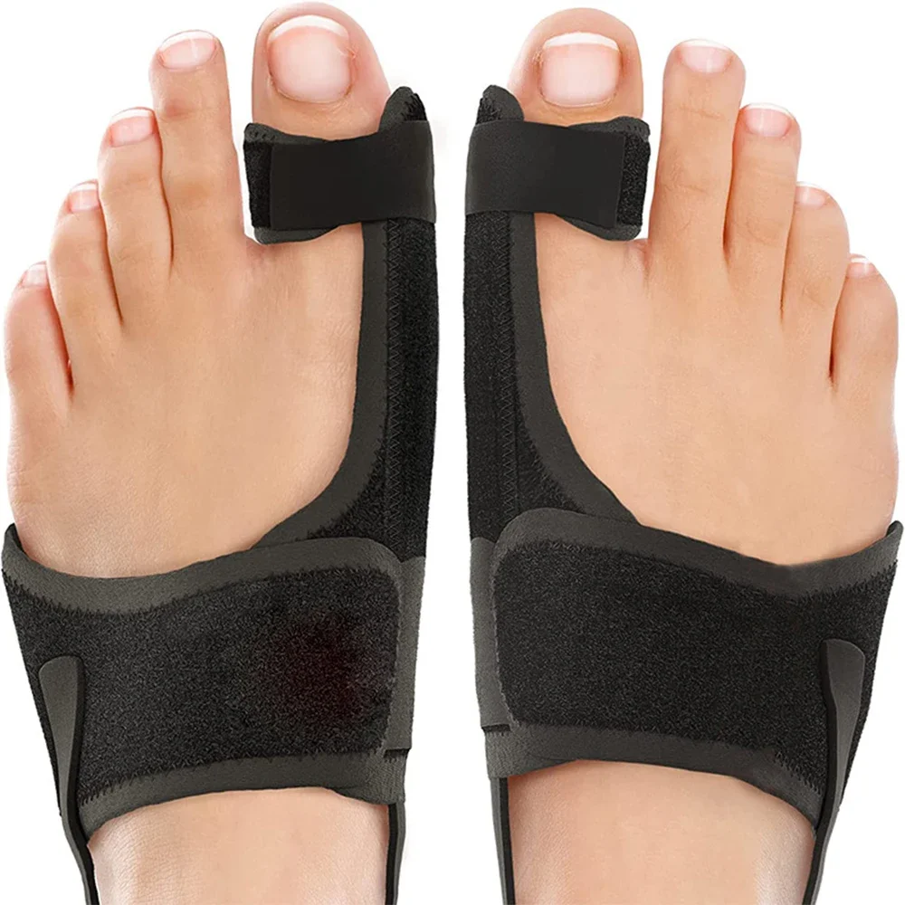 

2Pc Separator Bunion Corrector Toe Straightener Foot Relief Orthopedic Pedicure Tools Bunion Finger Protector