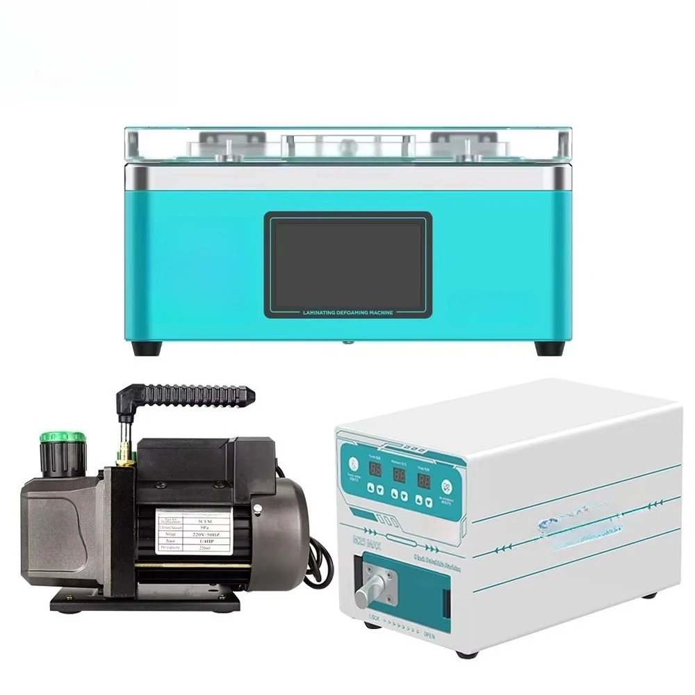 

Smart M60 Vacuum Oca Laminating M25Max Bubble Remove Machine and 1L Vacuum Pump 7inch Combo Kit 3 Pieces for Phone Repair