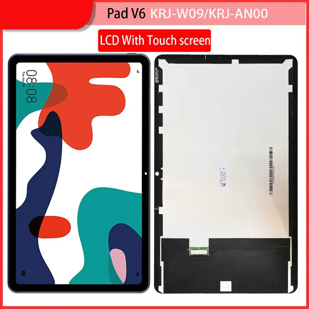 

New LCD 10.4" inch For HUAWEI HONOR Pad V6 KRJ-W09 / KRJ-AN00 5G WIFI Touch Screen Digitizer With Lcd Display Assembly