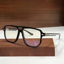 Fashion Pilot Acetate Men Women Eyeglass Frame CH8168 Personalized Literature Reading Glasses Myopia Prescription Glasses Gafas